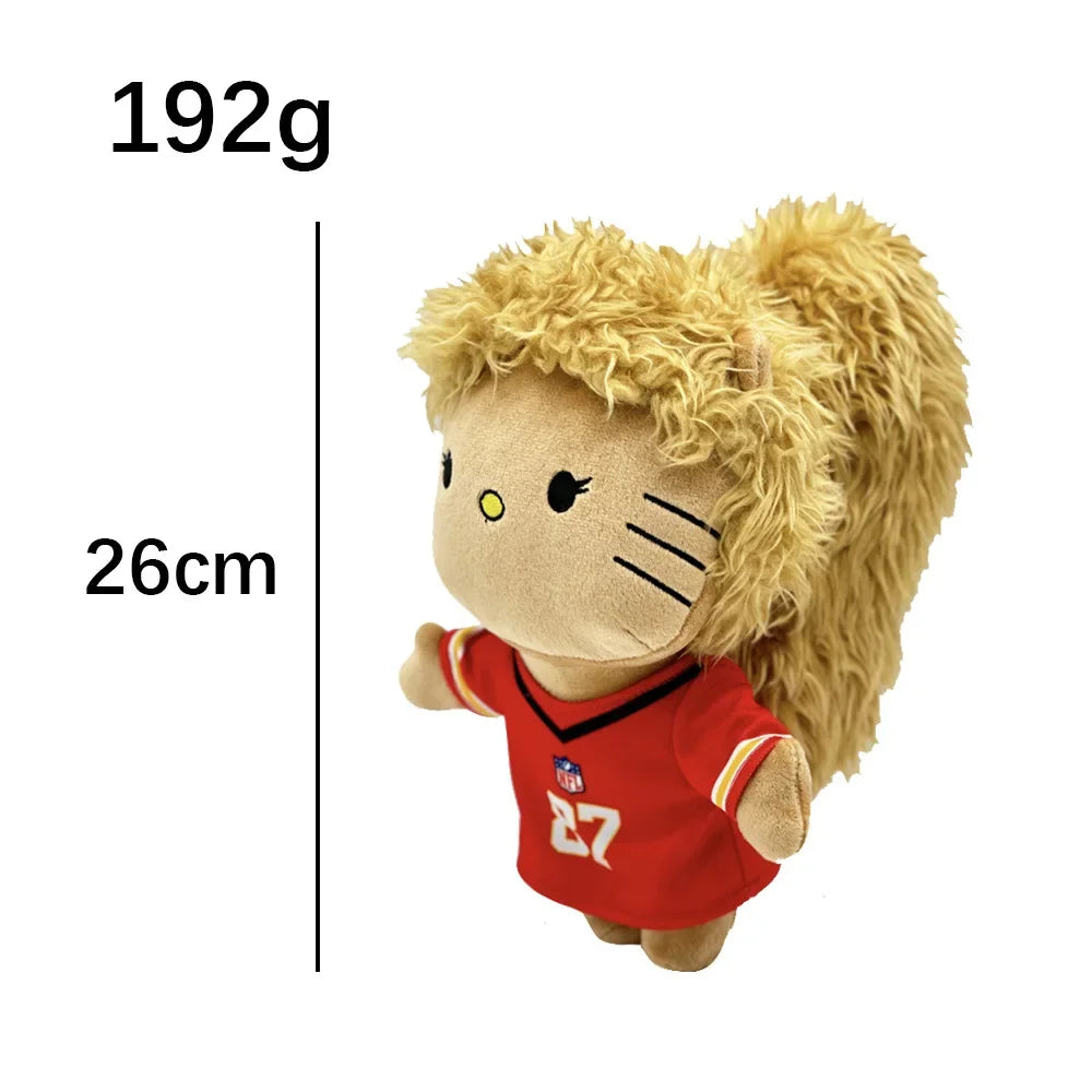 2025 New Hello Kitty Eminem xxxtentacion Frank Ocean Plush Toy Doll with Clothes Stuffed Soft Plush Toys Fans Collect Gifts