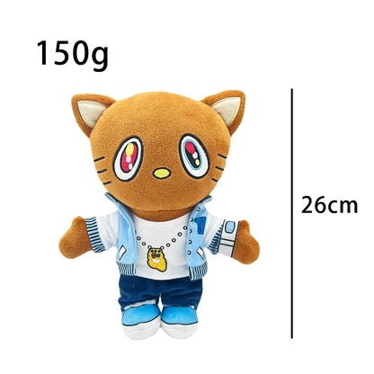 2025 New Hello Kitty Eminem xxxtentacion Frank Ocean Plush Toy Doll with Clothes Stuffed Soft Plush Toys Fans Collect Gifts