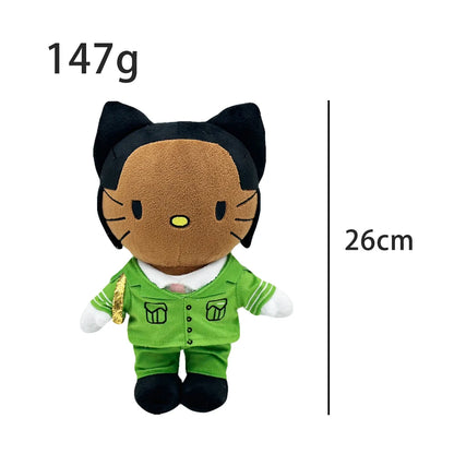 2025 New Hello Kitty Eminem xxxtentacion Frank Ocean Plush Toy Doll with Clothes Stuffed Soft Plush Toys Fans Collect Gifts