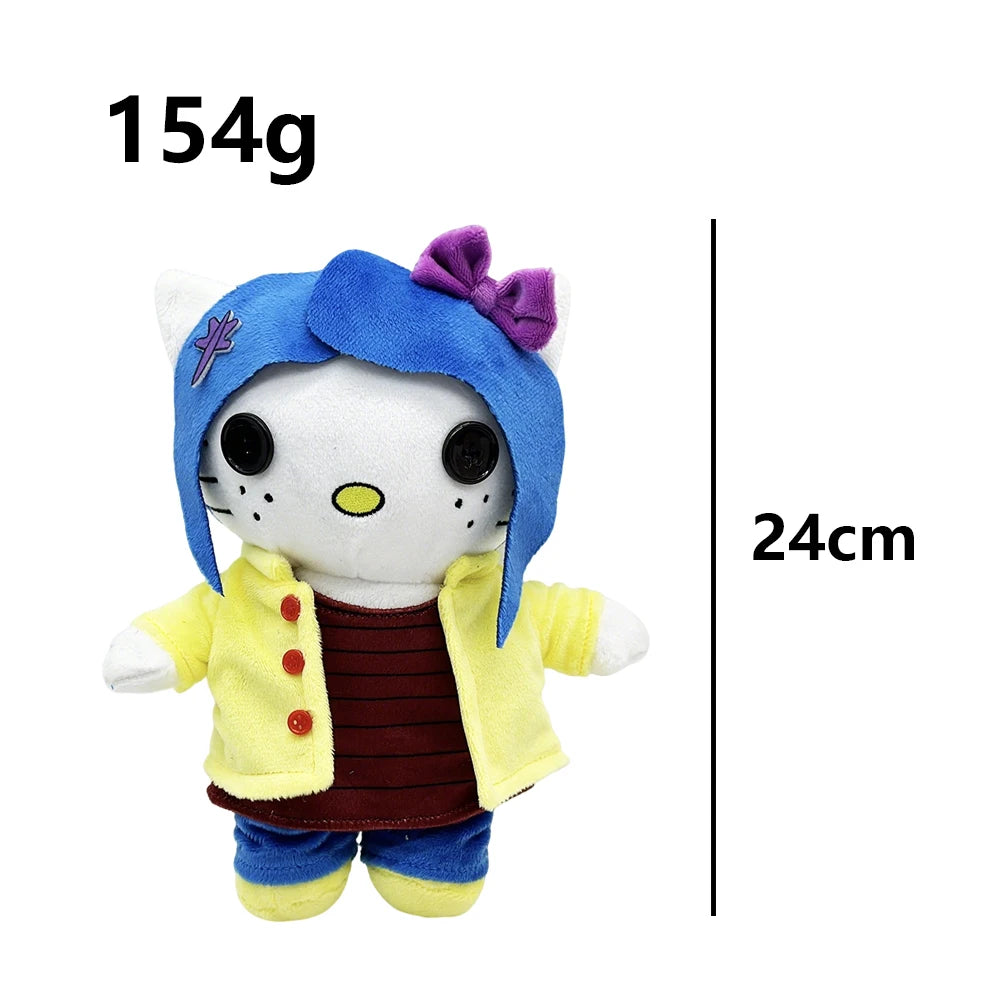 2025 New Hello Kitty Eminem xxxtentacion Frank Ocean Plush Toy Doll with Clothes Stuffed Soft Plush Toys Fans Collect Gifts