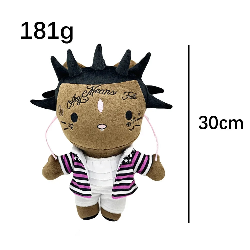 2025 New Hello Kitty Eminem xxxtentacion Frank Ocean Plush Toy Doll with Clothes Stuffed Soft Plush Toys Fans Collect Gifts