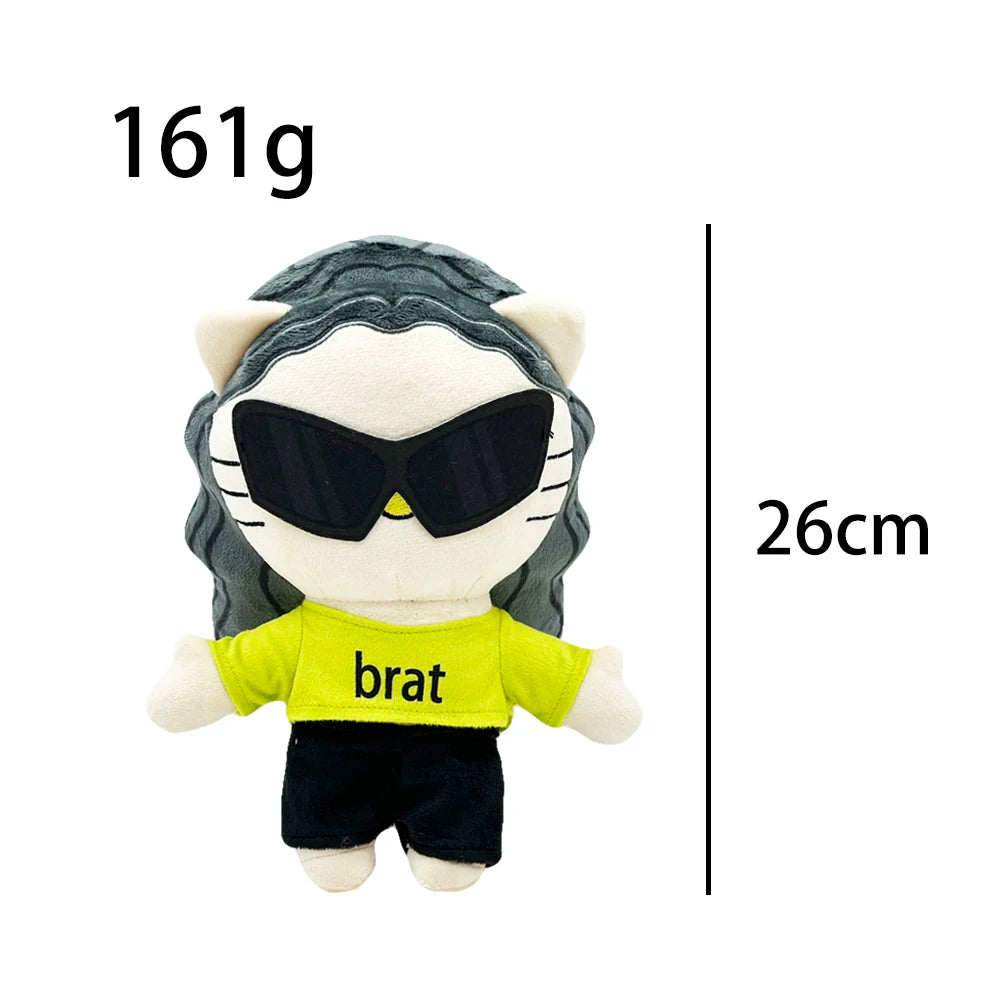 2025 New Hello Kitty Eminem xxxtentacion Frank Ocean Plush Toy Doll with Clothes Stuffed Soft Plush Toys Fans Collect Gifts