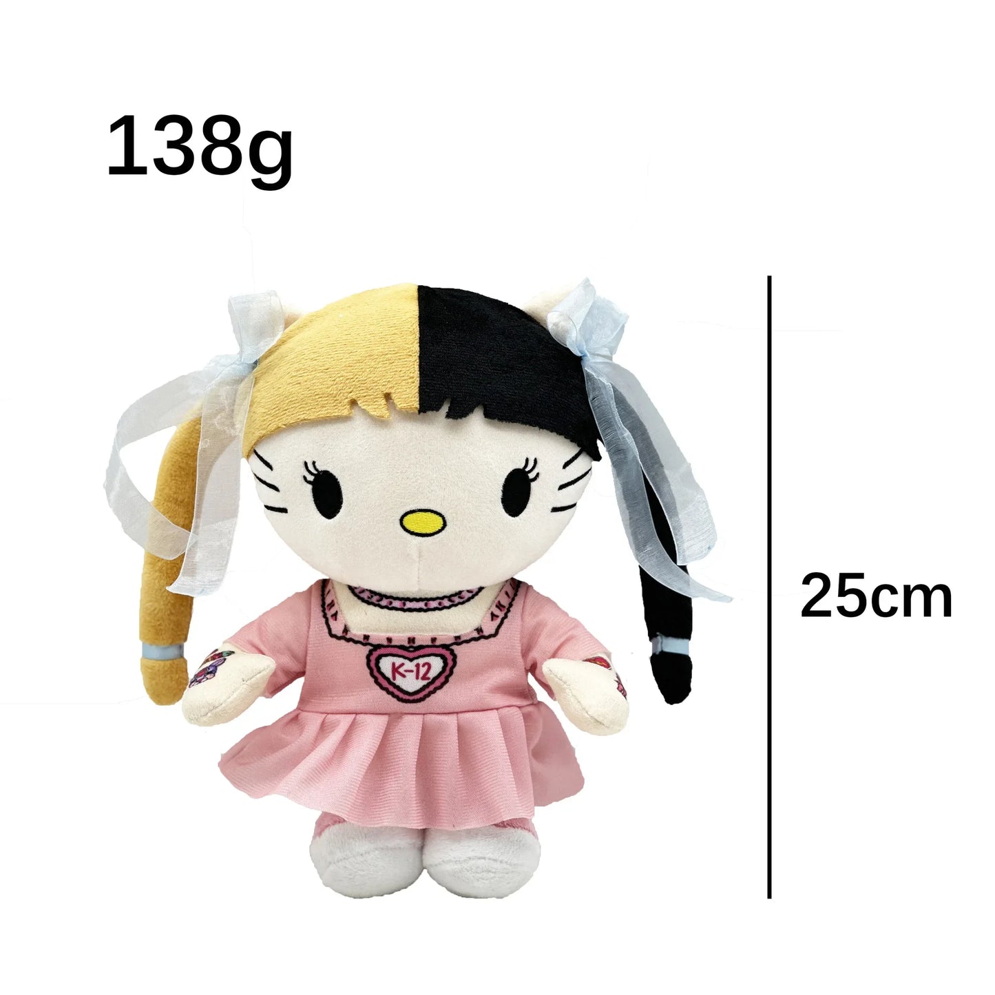 2025 New Hello Kitty Eminem xxxtentacion Frank Ocean Plush Toy Doll with Clothes Stuffed Soft Plush Toys Fans Collect Gifts