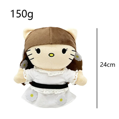2025 New Hello Kitty Eminem xxxtentacion Frank Ocean Plush Toy Doll with Clothes Stuffed Soft Plush Toys Fans Collect Gifts