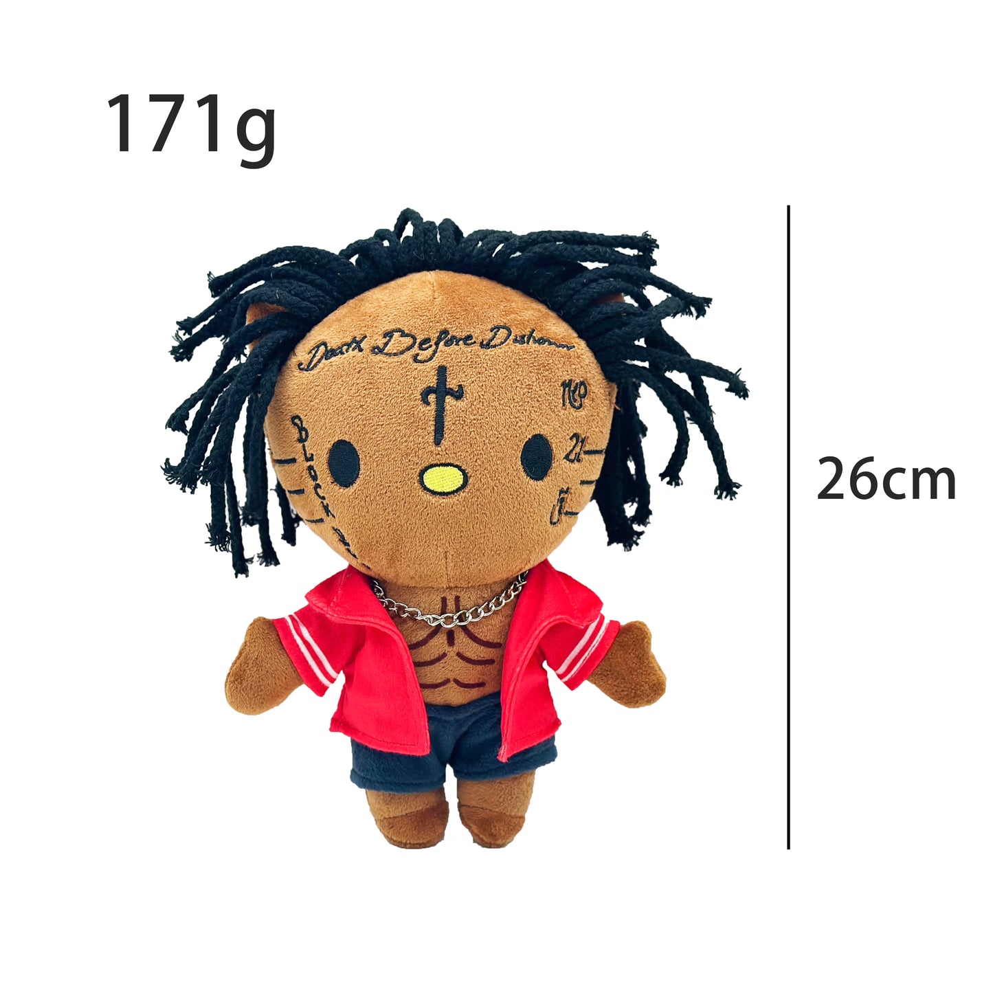 2025 New Hello Kitty Eminem xxxtentacion Frank Ocean Plush Toy Doll with Clothes Stuffed Soft Plush Toys Fans Collect Gifts