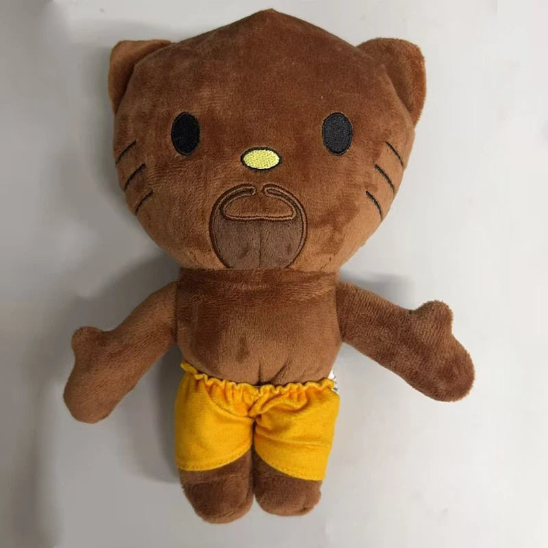 2025 New Hello Kitty Eminem xxxtentacion Frank Ocean Plush Toy Doll with Clothes Stuffed Soft Plush Toys Fans Collect Gifts